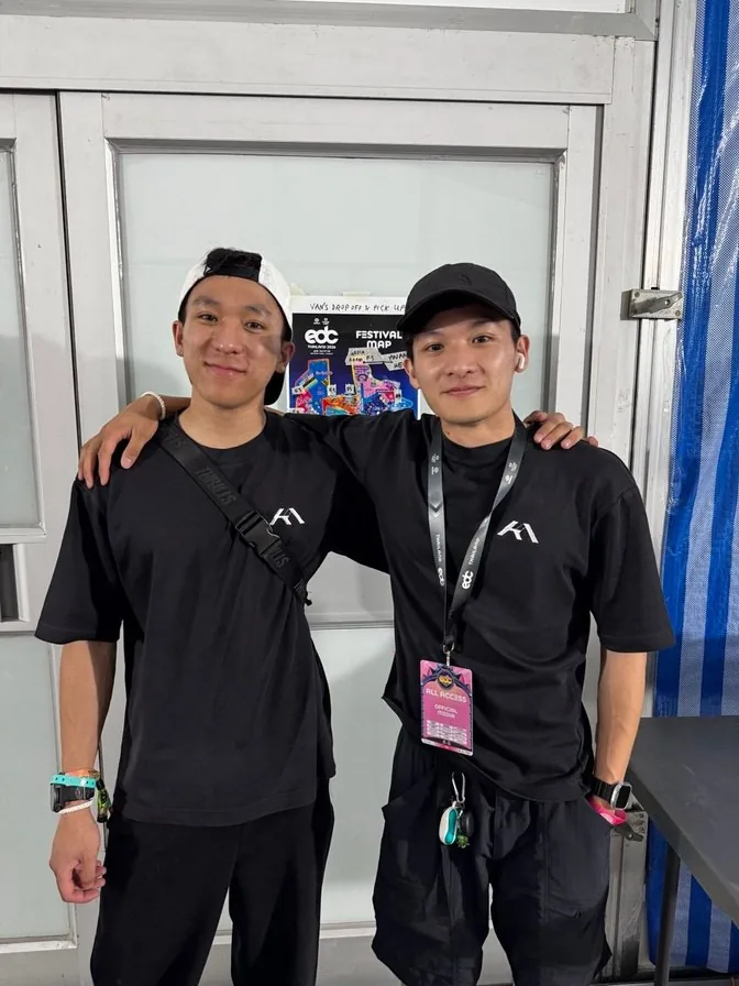 Justin and Junior, founders of AKA Motion